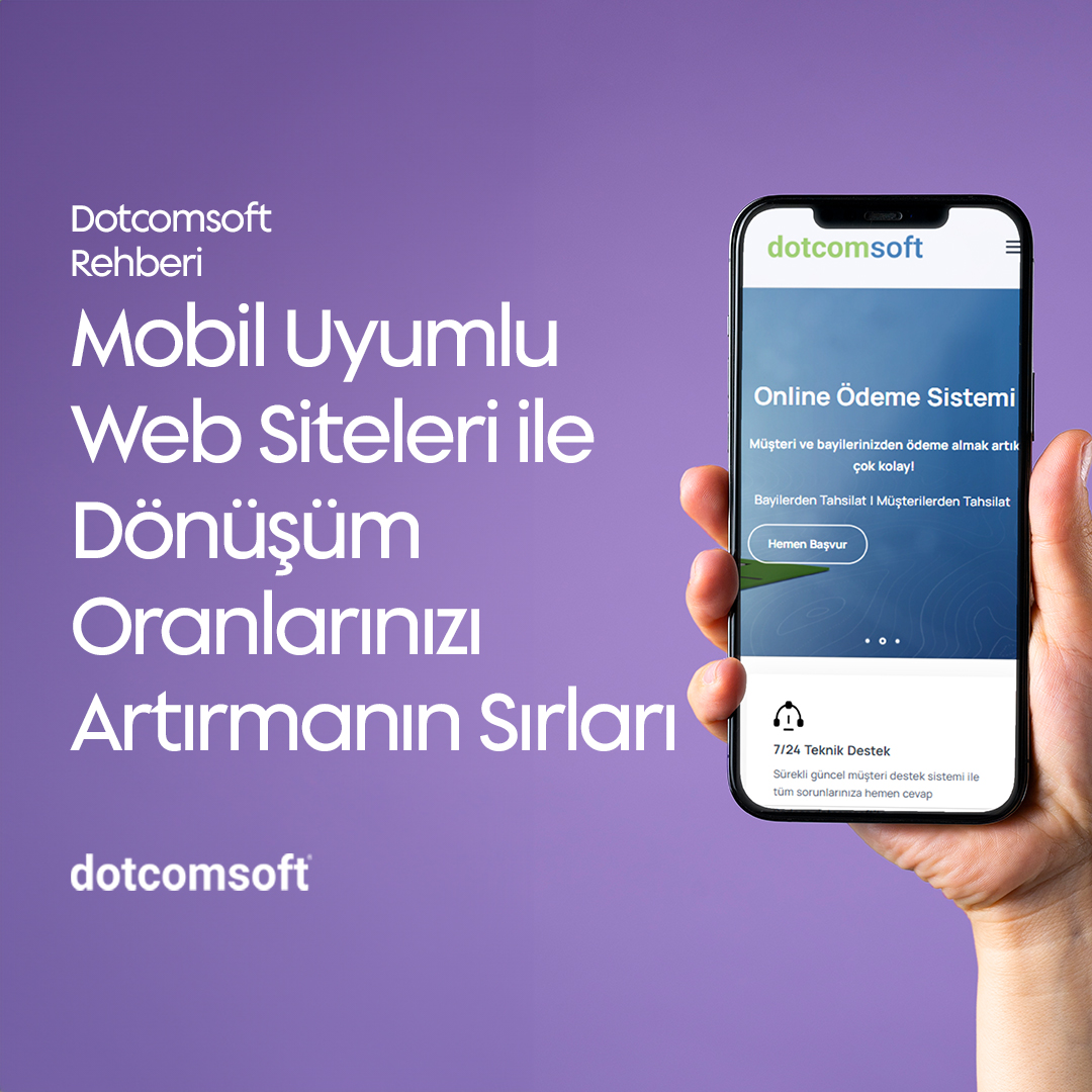 Türkiye'nin Güçlü Yazılımlarının Üreticisi - Dotcomsoft 